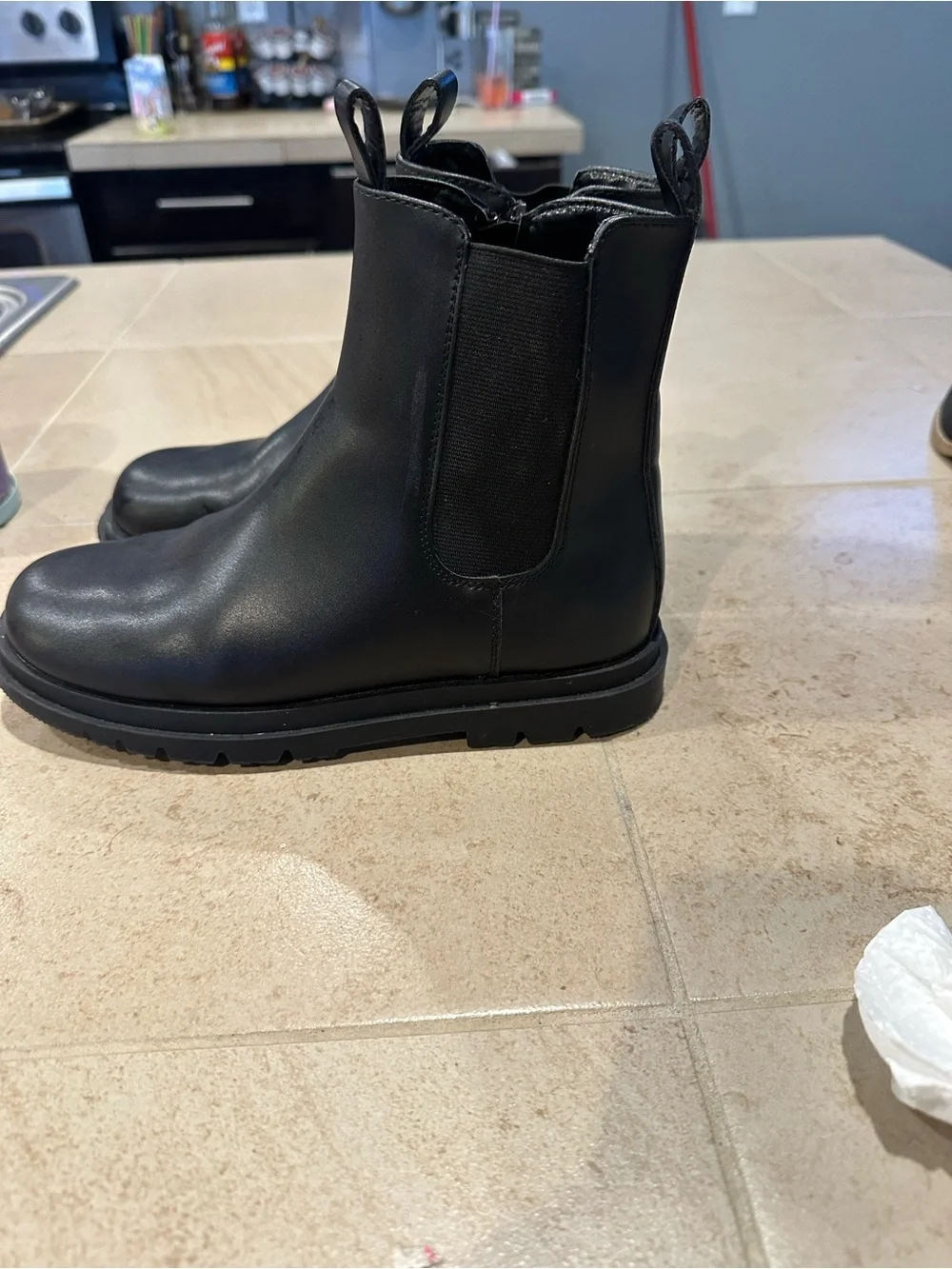 Willow Black Kids Chelsea Booties